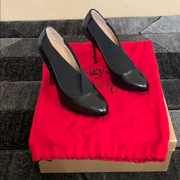 Christian Louboutin Shoes - Christian Louboutin Black Booties
